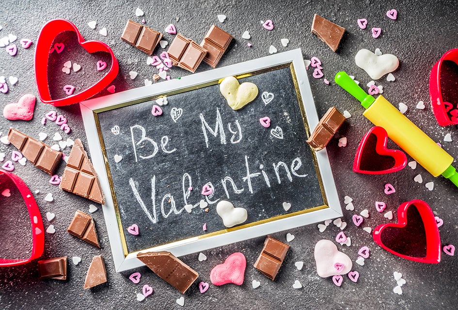Bake, sample treats, and find more activities for V-Day in NJ. Photo via Bigstock