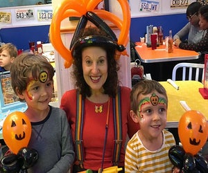 Daisy Doodle is a clown of all trades on the birthday party scene. Photo courtesy of Daisy Doodle