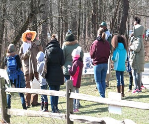 Celebrate Black History Month with an Underground Railroad Hike. Photo courtesy of the event