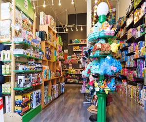 Boomerang Toys is offering delivery of its carefully curated selection of new and classic toys in Lower Manhattan. Photo courtesy of Boomerang Toys