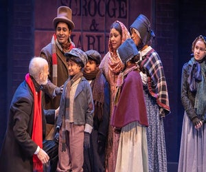 Everyone will feel the joy at these family holiday shows near Boston! A Christmas Carol photo by ©2022 Erb/Dufault Photography