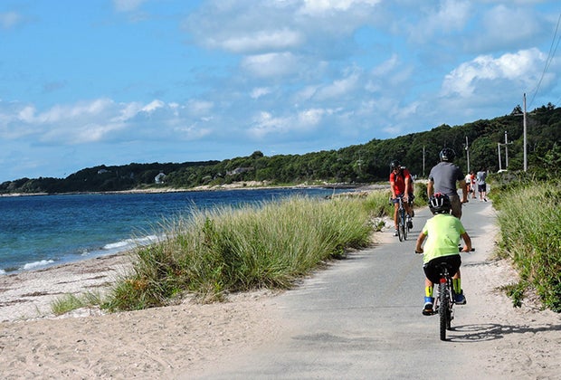 Exploring Woods Hole & Falmouth, MA Shining Sea Bikeway