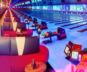 Bowlero offers up arcade games and more, in addition to great lanes. Photo courtesy of the bowling alley