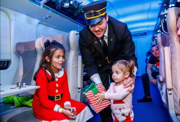 Miami Polar Express Christmas Train