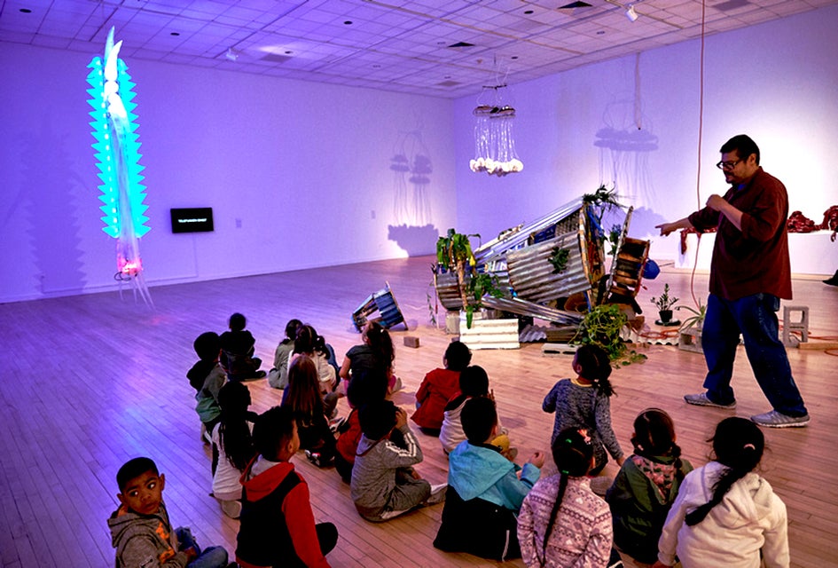 Discover contemporary artists at the Bronx Museum of the Arts.