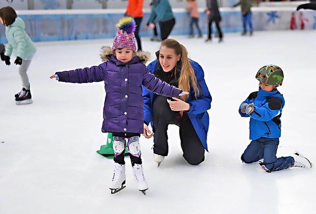 Skate for free at Bryant Park