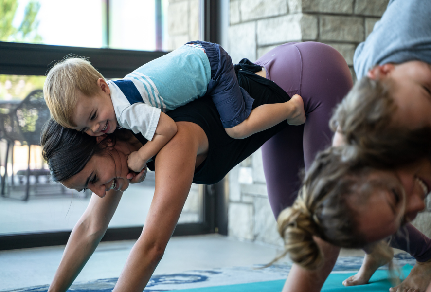 Bulldog Yoga is all about bringing fun live and on-demand online yoga and fitness classes to kids and grownups.