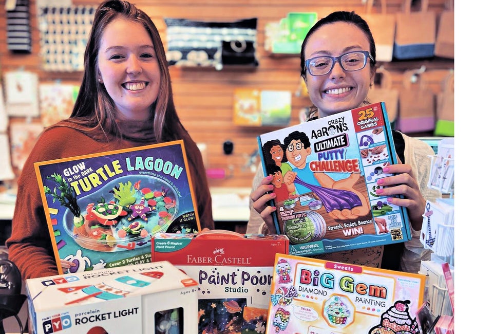 Grab a game or craft kit from Buttonwood Books and Toys.