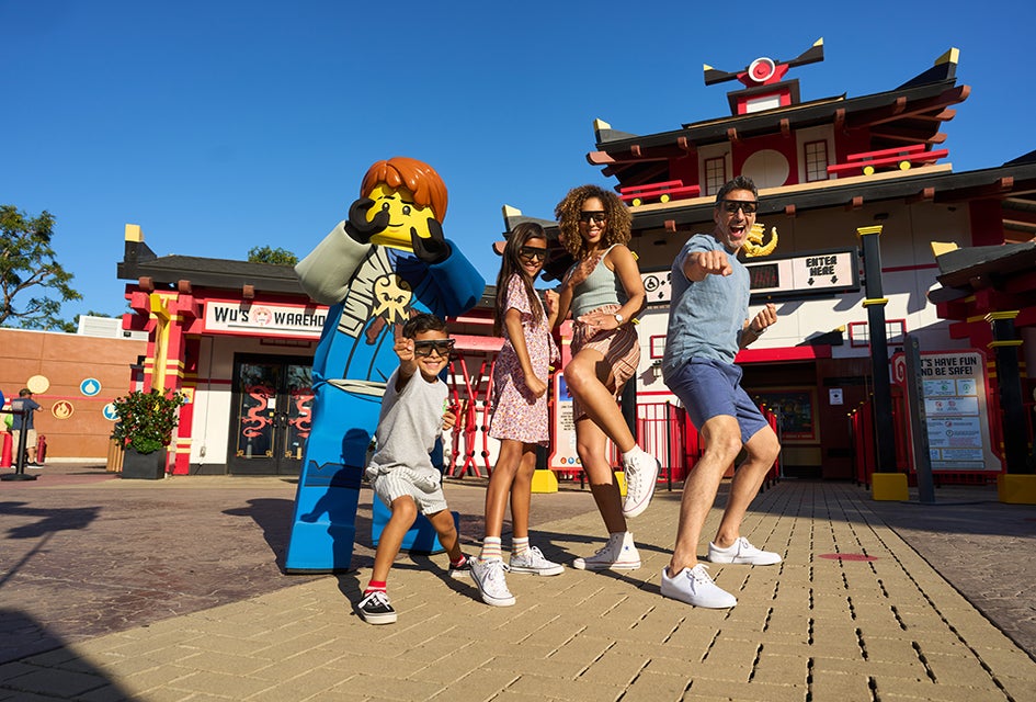 Legoland California is the ultimate destination for LEGO lovers. 