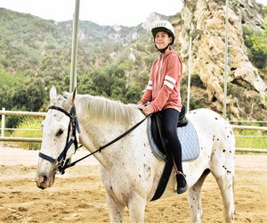 Horseback riding is just one of many activities offered at Cali Camp. Photo courtesy of Cali Camp