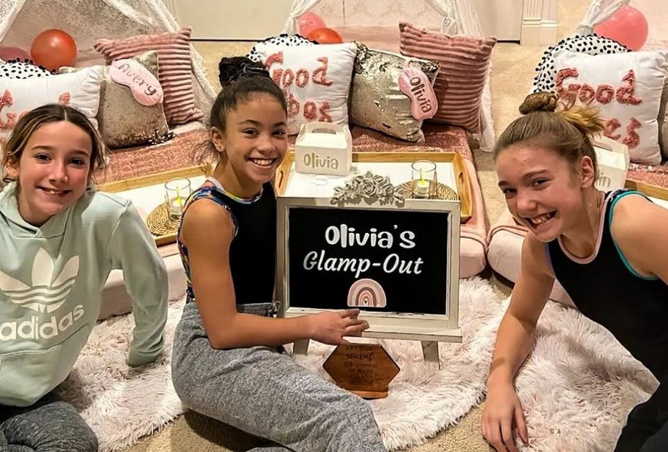 Camp F.L.Y. Slumber Parties creates memorable birthdays for tweens. Photo courtesy of Camp F.L.Y.