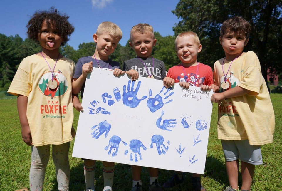 Make new friends at Camp Foxfire. ​Photo courtesy of Camp Foxfire