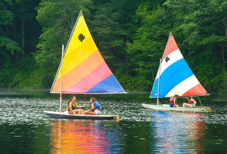 Take to the lake at the Camp Jewell YMCA camp. Photo courtesy of campjewell.org