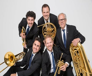 Canadian Brass plays holiday favorites at Purchase College on Sunday. Photo courtesy of the band