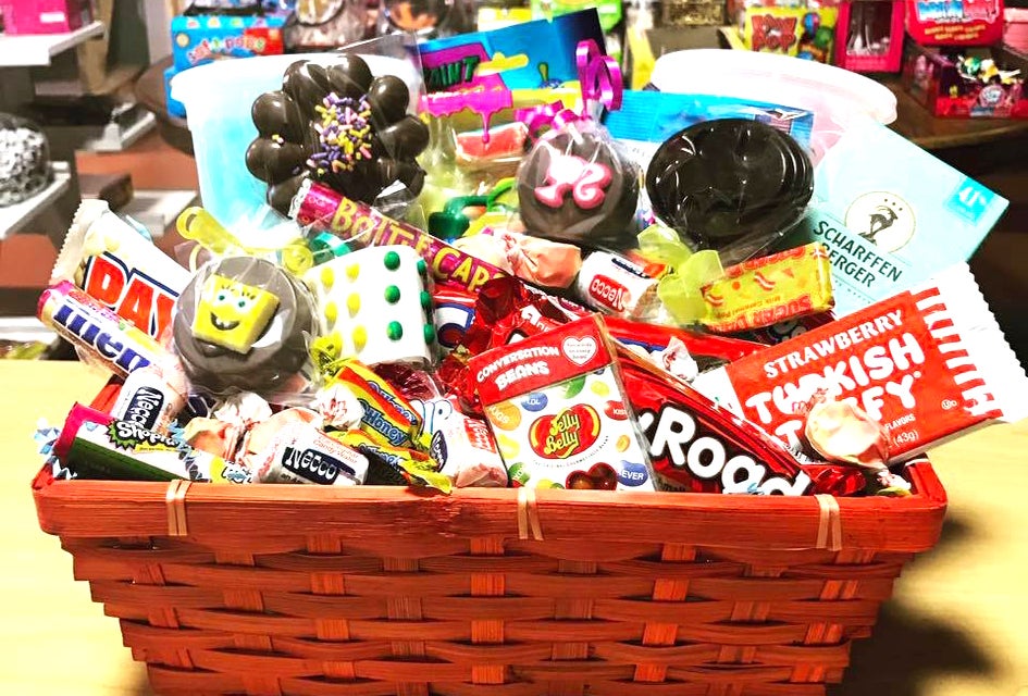 Candylicious in Randolph offers plenty of old-fashioned favorites (like candy buttons!).