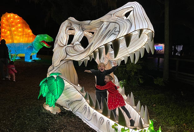Asian Lantern Festival at Central Florida Zoo: Christmas Vacation in Orlando