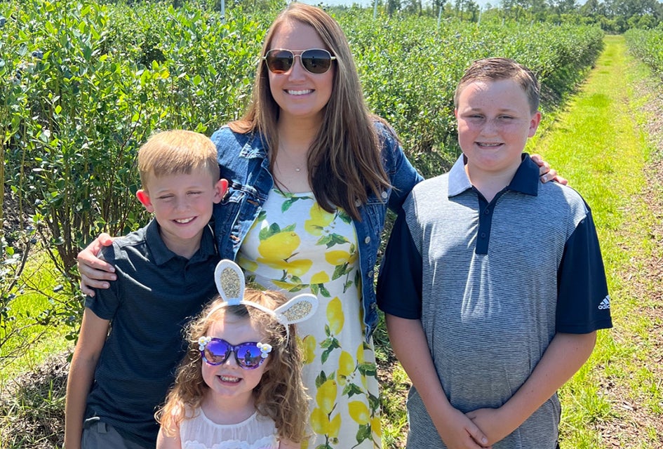 Take the family to a pick-your-own farm for delicious berries for Mother's Day. Photo by the author