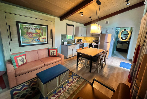  Disney's Fort Wilderness for Woodsy Wonder: Cabin interior