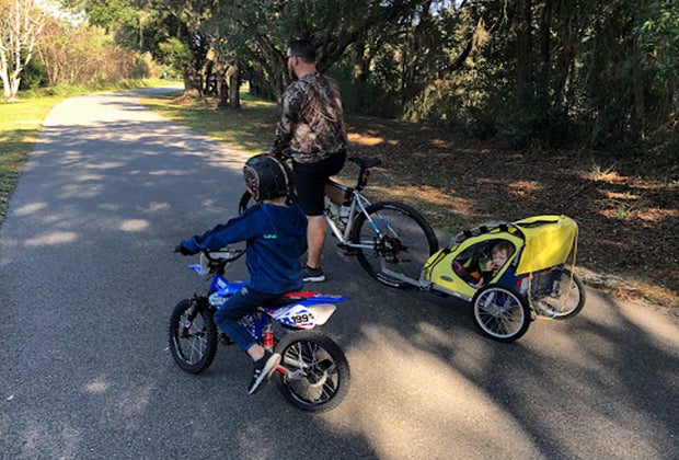 West Orange Trail biking: Orlando Summer Fun: 50 Amazing FREE Activities