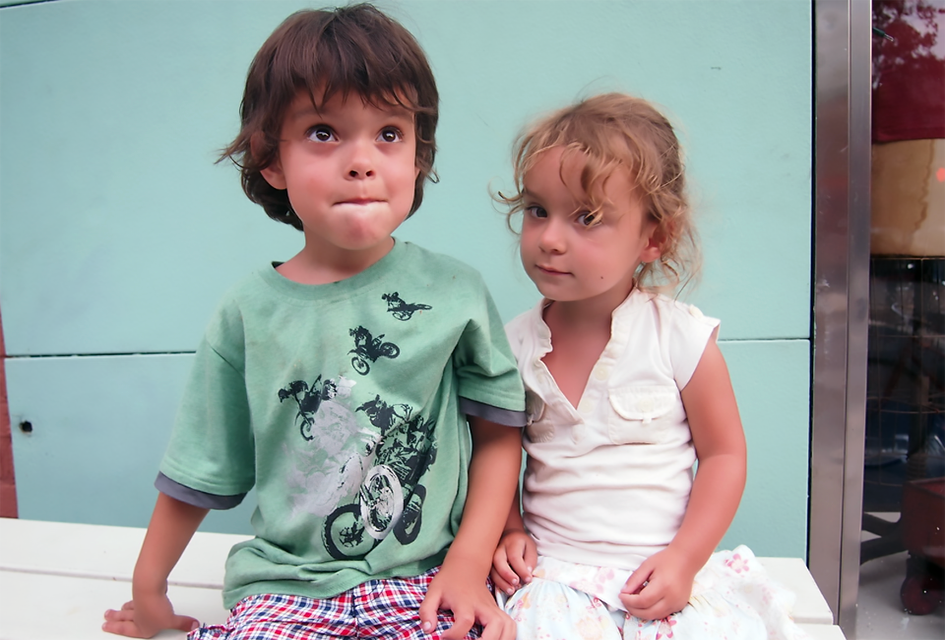 Siblings are friends for life! Photo by Matthew Nighswander