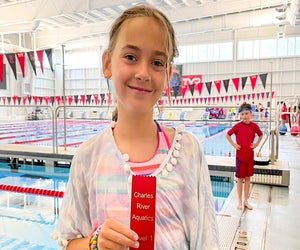 Swim programs for kids build confidence. Photo courtesy of Charles River Aquatics