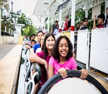 The Whizzer at Six Flags Great America in Gurnee. Photo courtesy of Visit Illinois