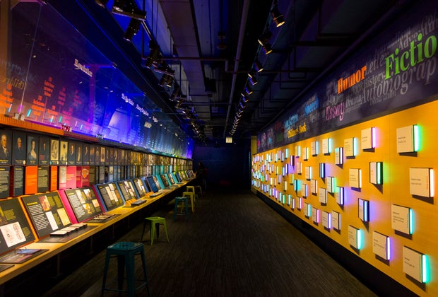 The American Writers Museum is one of the small museums in Chicago