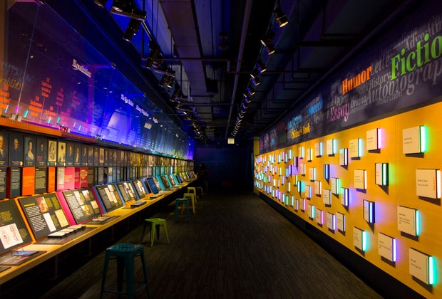 The American Writers Museum is one of the small museums in Chicago