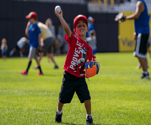 The Dogs bring summer, baseball and families together. Photo courtesy of the team