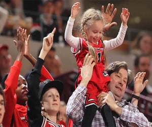 Enjoy a Chicago Bulls game with your family at the United Center this Sunday as part of  Chicago Bulls Family Day Games . Photo courtesy of the Chicago Bulls