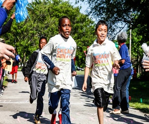 Take part in the 'Go Run! Photo courtesy of the Chicago Runners Association