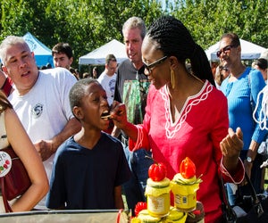 Like it hot?  Spend the day at the Chile Pepper Fest at the Brooklyn Botanic Garden. Photo by Julie Markes for BBG