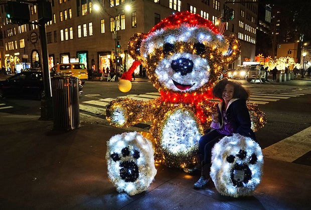 Christmas window displays in NYC: The Fifth Season