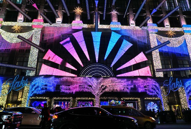 Long Island Open Christmas Saks Holiday Lights