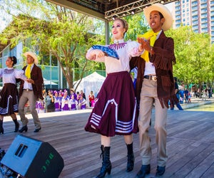 Celebrate Cinco de Mayo at Discovery Green with a special performance from Kinder HSPVA./Photo courtesy of Morris Malakoff, the CKP Group.