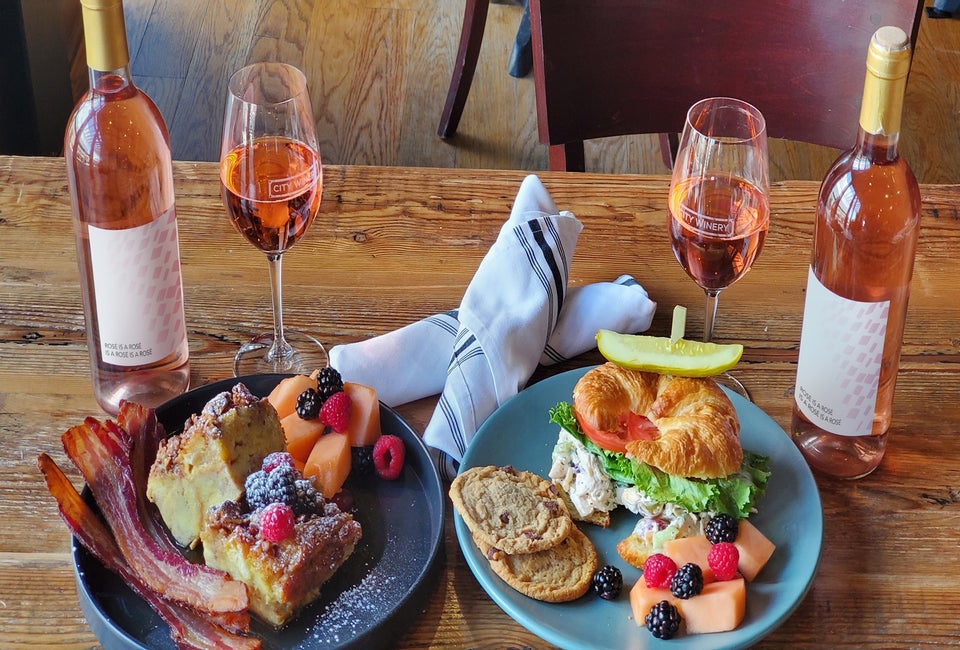 Brunch or dinner is on the takeout menu at City Winery. Photo courtesy of the restaurant