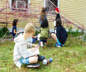 Gather your friends for art-making fun led by a CMA Teaching Artist. Photo courtesy of CMA