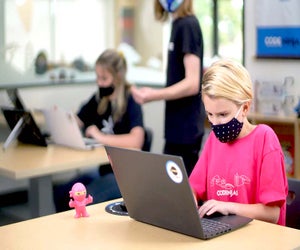 Code Ninjas offers in-person learning support and enrichment classes. Photo courtesy of Code Ninjas Midland Park