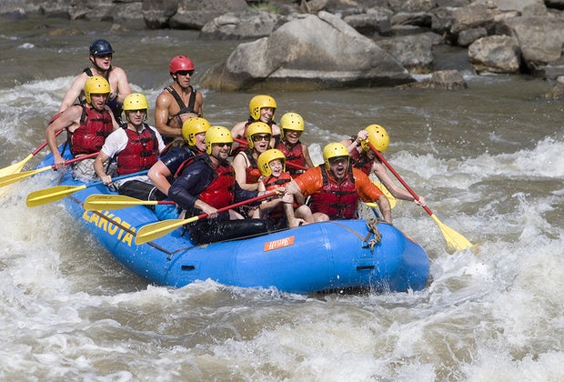 Family-friendly things to do in Denver: whitewater rafting