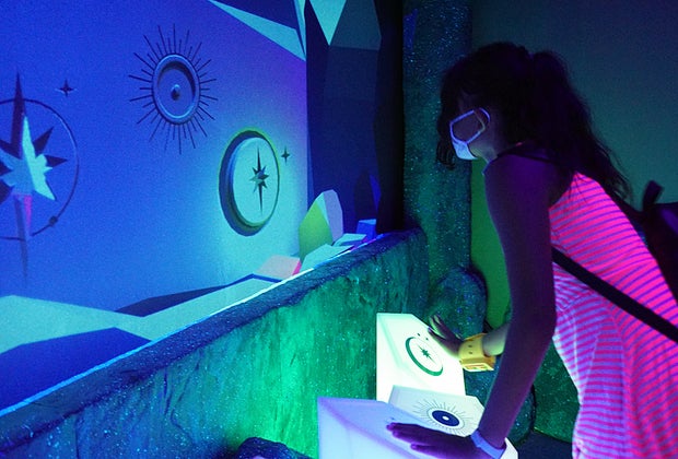 Cosmic CAMP's ice caves