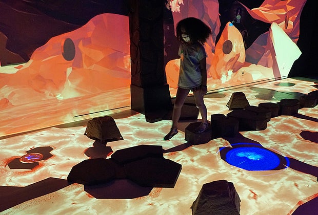 The Floor is Lava at Cosmic CAMP