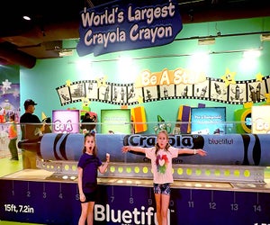 See the world's largest Crayola crayon at Crayola Experience Orlando.