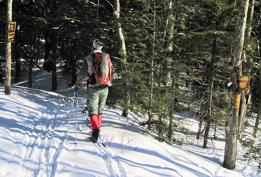 New Jersey's beautiful hiking trails are perfect for exploring on cross-country skies when the flakes fly.