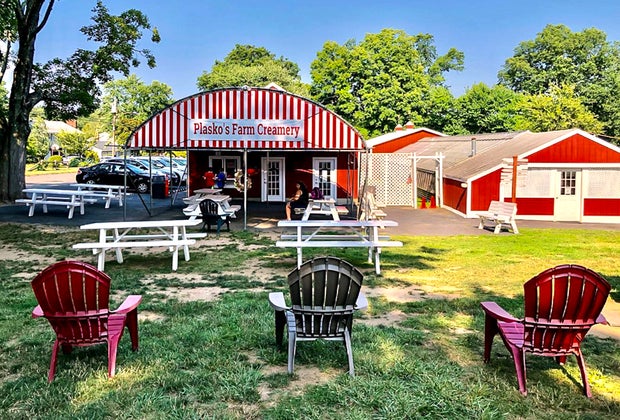 Farms with Ice Cream in Fairfield County Plaskos Ice Cream and Coffee