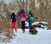 The snow isn't a drag when you have the top things to do in Connecticut for February 2025! Earthplace photo by Zoe Browne courtesy of the center.