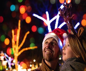 There's magic in the air at these Connecticut holiday light displays! Holiday Lights photo courtesy of Lake Compounce
