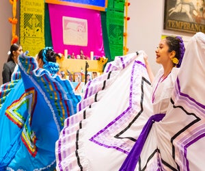 Celebrate the Día de Muertos this Halloween Weekend 2025 at the Community Celebration in Hartford. Photo courtesy of the event.