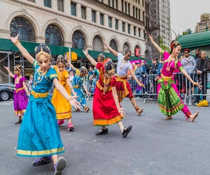 More than 1,000 dancers, DJs, and live bands will light up NYC at the annual Dance Parade. Photo courtesy of the event