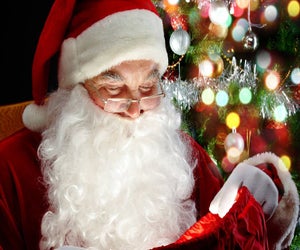 Visit with the man of the hour at Dave and Buster's. Photo courtesy of Dave And Buster's