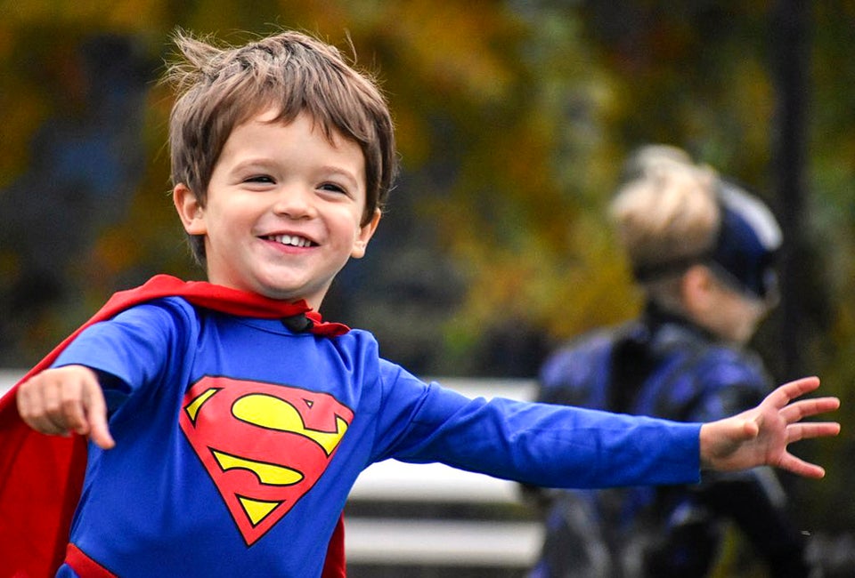 There are some not-so-spooky haunted houses across the area that little kids would love. Photo courtesy of DC Department of Parks and Recreation